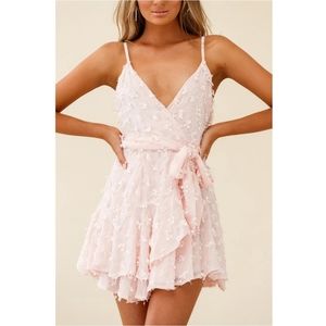 Sheri Embellished Chiffon Dress